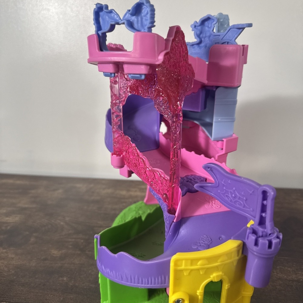 Fisher Price Little People Disney Princess Castle Wheelies Tower READ - Picture 5 of 7